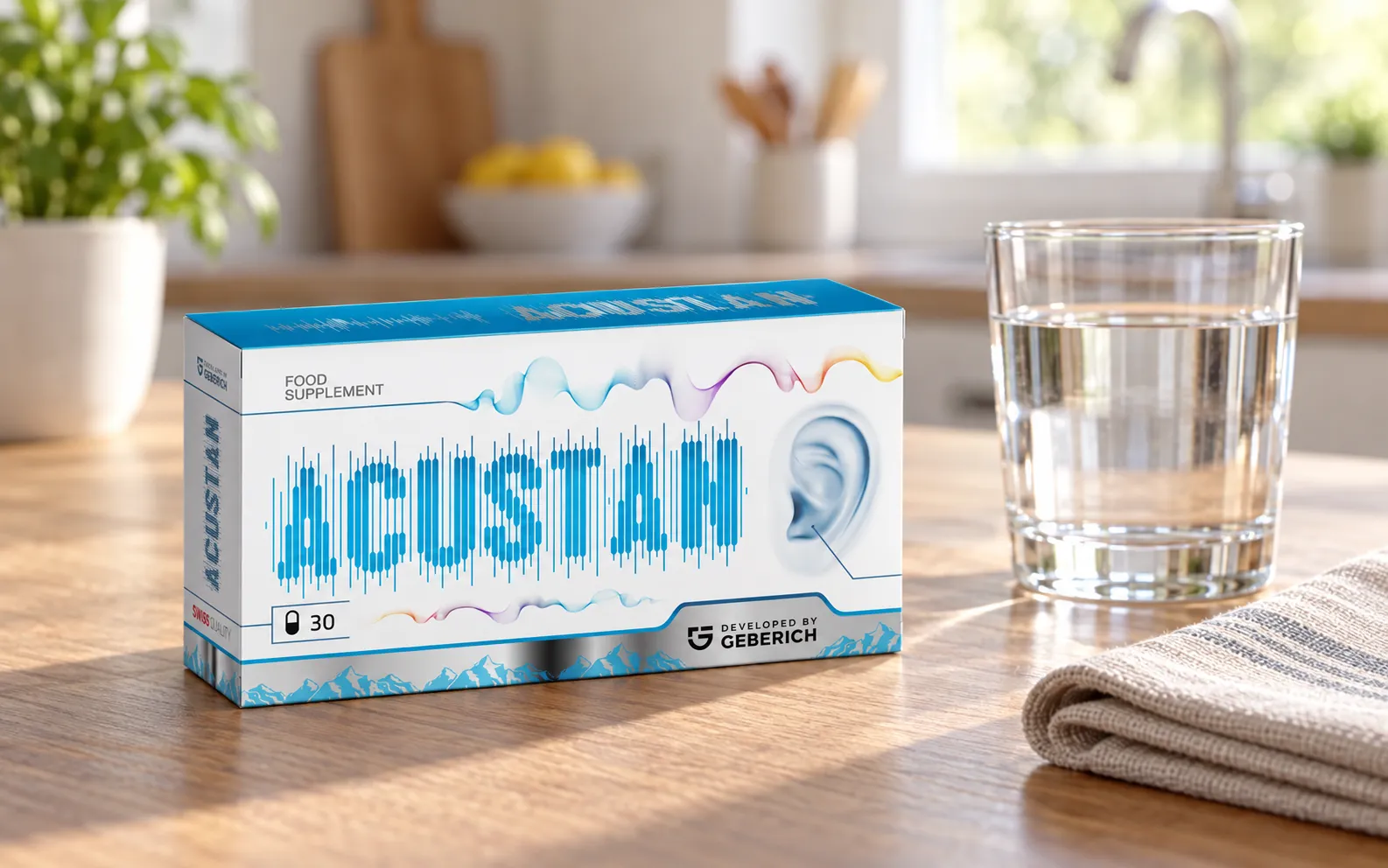 Acustan — Verpackung im Alltag