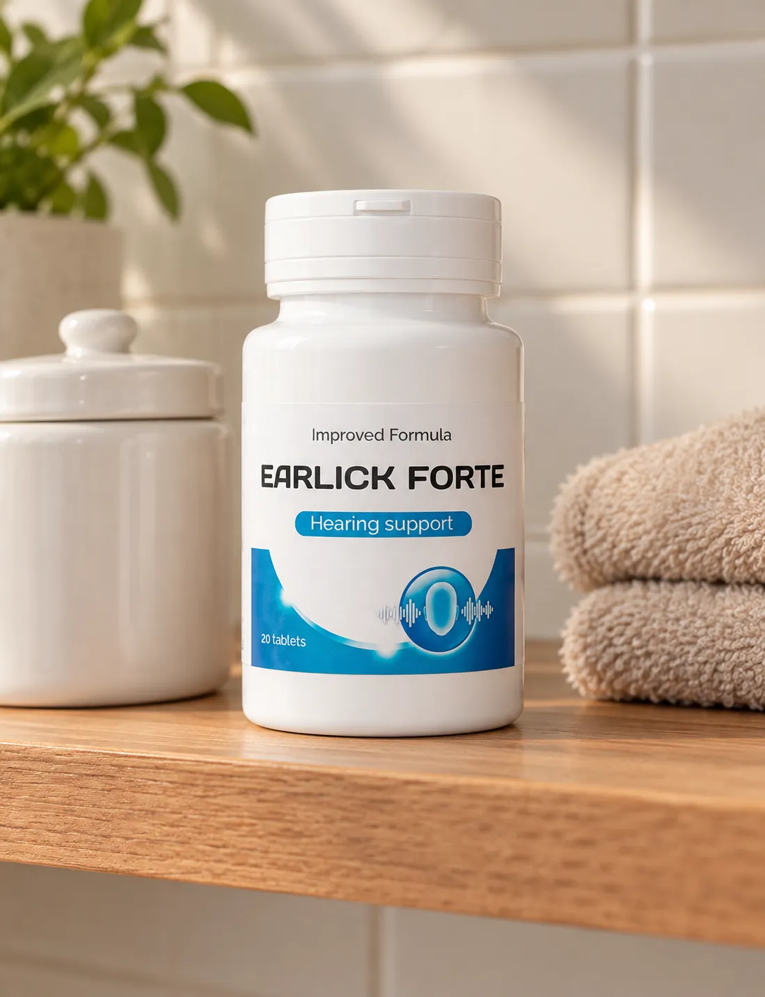 Earlick Forte — Verpackung im Alltag