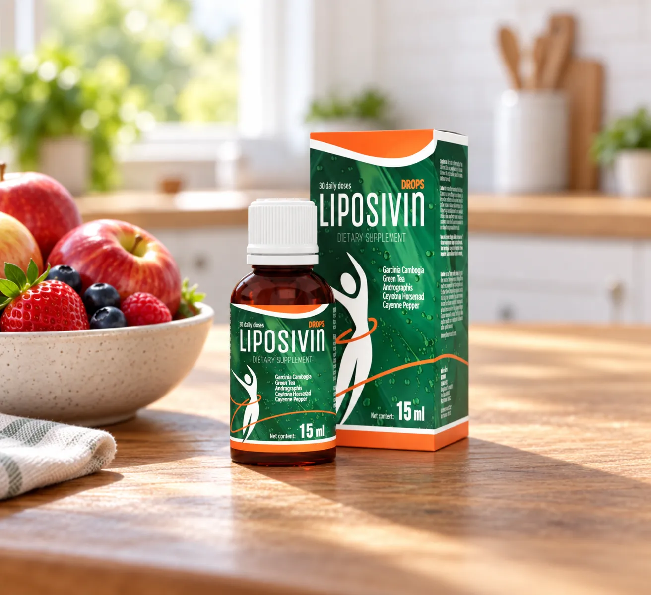 Liposivin — Verpackung im Alltag