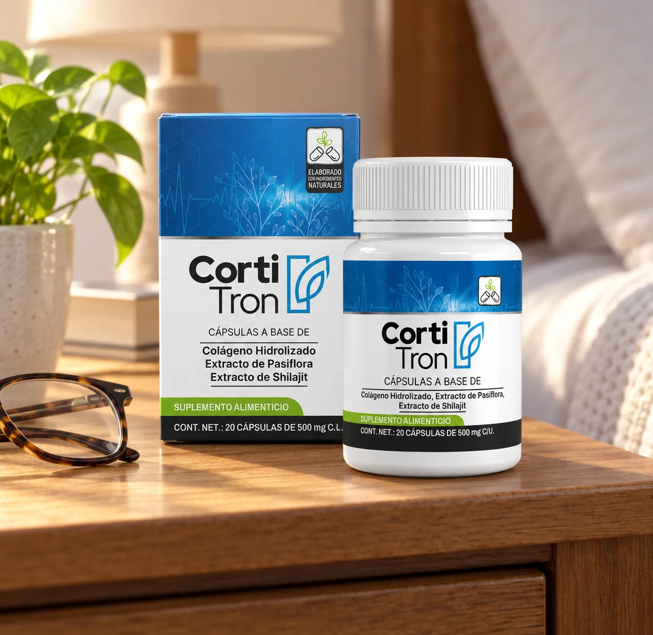Cortitron — Verpackung im Alltag