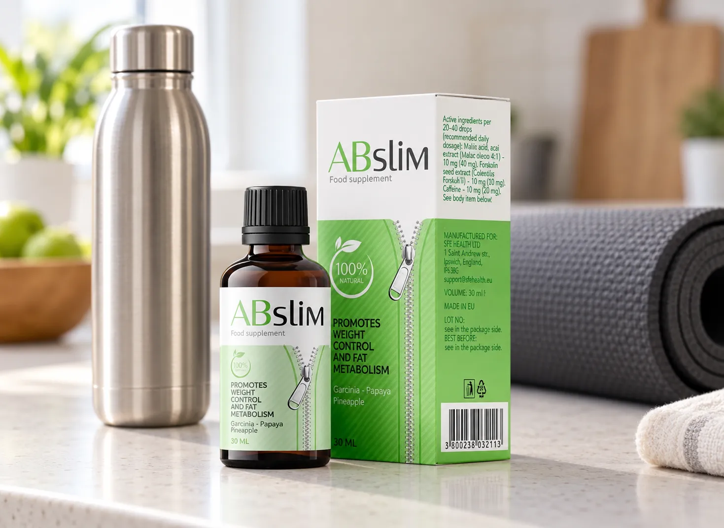 ABSlim — Verpackung im Alltag