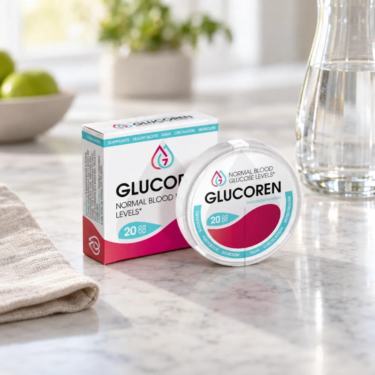 Glucoren — Verpackung im Alltag