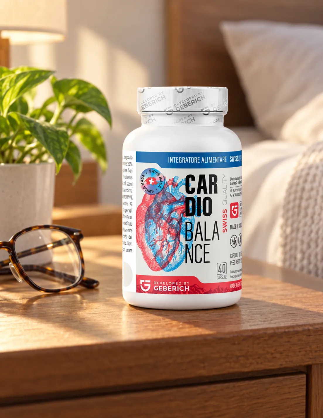 CardioBalance — Verpackung im Alltag