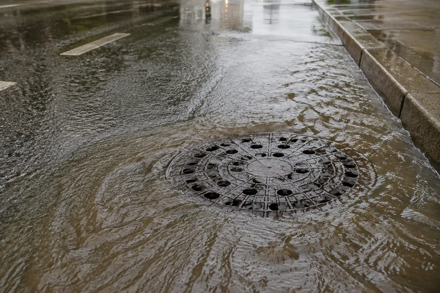 Starkregen im Abwassermonitoring: Ein Fallbericht